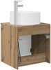 vidaXL Wandmontierte Waschbecken-Vanität Artisan-Eiche 890471 Bild 5