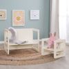 roba Sitzgruppe 3in1 - 1x Sitzhocker & 1x Tisch / Bank Sitzhocker - Cashmere Bild 4