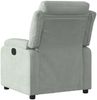 vidaXL Relaxsessel Hellgrau Samt 373500 Bild 3