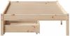 vidaXL Massivholzbett ohne Matratze 90x190 cm Kiefer 3301422 Bild 4