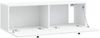 vidaXL Wandmontierter TV-Schrank 98 x 31 x 30 cm Weiß Holzwerkstoff 899235 Bild 3