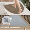 Agger Fußmatte Sisal-Fußmatte, Halbmond-Kratzmatte, Kratzbrett, strapazierfähige Kratz-Fußmatte für Katzen, dekorative Fußmatte Bild 3