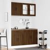 vidaXL 4-tlg. Küchenschrank-Set Kalmar Braun Eichen-Optik Holzwerkstoff 3314858 Bild 3