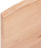 vidaXL Tischplatte Hellbraun 60x40x2 cm Massivholz Eiche Behandelt 3156344 Bild 5