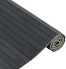 vidaXL Teppich Rechteckig Grau 100x500 cm Bambus 376826 Bild 4