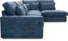 AX LIVING Sofa blau große Eckcouch Celleri XXL Couch L Form 314 cm R Bild 5