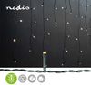 Dekorative Eiszapfenlichter | 180 LED's | Warmweiss | 5.90 m | Lichteffekte: 7 | Netzstromversorgung Bild 2