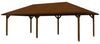 SKANHOLZ Pavillon, Zeltdach, viereckig, BxT: 504x916 cm nussbaum Gartenpavillon Bild 1