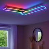 RGB LED Deckenleuchte, dimmbar, Fernbedienung, L 121 cm Bild 2