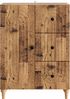 vidaXL Sideboard Altholz 66 x 34,5 x 90 cm Holzwerkstoff 894173 Bild 4