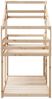 vidaXL Etagenbett ohne Matratze 90x200 cm Massivholz Kiefer 3281970 Bild 5