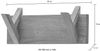 Garderobenpaneel >BANTRY< in holzfarben, Eiche massiv geölt - 30x13x12cm (BxHxT) Bild 5