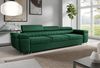 Schlafsofa CARMEN, moderne Couch mit verstellbaren Kopfstützen, ausziehbare Polstercouch, Sofa mit Schlaffunktion, Kronos 19, 90 x 98 x 262 cm Bild 2