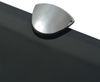 vidaXL Schwebendes Regal, Glas schwarz, 0,8 x 10 x 100 cm Bild 4