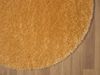 Hochflor Teppich SHAGGY goldgelb rund diverse Größen Bild 5