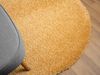 Hochflor Teppich SHAGGY goldgelb rund diverse Größen Bild 2