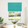 vidaXL Plissee Petrolgrün 85x150 cm Stoffbreite 84,4 cm Polyester 4015395 Bild 2