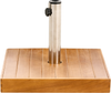 Sonnenschirmfuß CRECCHIO Braun Quadratisch 24 kg Bild 5
