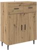 vidaXL Sideboard Artisan-Eiche 69,5 x 34 x 90 cm Holzwerkstoff 882300 Bild 2