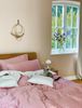 Irisette Mako-Satin Bettwäsche Set Jessica 8256 rosa 155x220 cm + 1 x Kissenbezug 80x80 cm Bild 5
