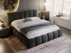 GrainGold Polsterbett mit Bettkästen CLOUD, Modern Bett mit Kopfteil - 180x200 cm, Grau (1x Bett) Bild 2