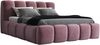 A&J MöbelLand 'Sonic' Polsterbett, Polyester, Rosa, 160 x 200, mit Lattenrost, mit Bettkasten Bild 4
