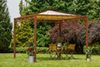 ELEO Pavillon aus Schmiedeeisen quadratisch Genua 3 x 3 m unbeschichtet Bild 2