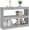 vidaXL Bücherregal/Raumteiler Grau Sonoma 100x30x72 cm 813630 Bild 5