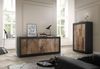 INOSIGN Sideboard Basic Breite 207 cm, Kommode 4 Türen, Anrichte, Metallgriff, moderne Rahmenoptik, viel Stauraum, Farbauswahl Bild 3