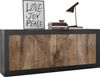 INOSIGN Sideboard Basic Breite 207 cm, Kommode 4 Türen, Anrichte, Metallgriff, moderne Rahmenoptik, viel Stauraum, Farbauswahl Bild 2