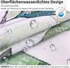 Duschvorhang 200x200cm Blätter Antischimmel Textil Wasserdicht Polyester Stoff Bild 2