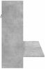 vidaXL Wand-Schreibtisch Betongrau 105x48x75 cm Holzwerkstoff 847971 Bild 5