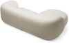 Micadoni Ecksofa Kate 2-Sitzer Links Strukturierter Stoff Hellbeige Melange Bild 3