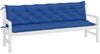 vidaXL Gartenbank-Auflagen 2 Stk. Blau 200x50x7 cm Oxford-Gewebe 361745 Bild 3