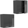 Hängeschrank R-Line Anthrazit Hochglanz 60 cm Vicco Bild 5