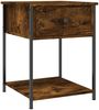 vidaXL Nachttisch Räuchereiche 44x45x58 cm Holzwerkstoff 825847 Bild 2
