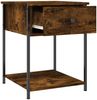 vidaXL Nachttisch Räuchereiche 44x45x58 cm Holzwerkstoff 825847 Bild 5