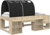 vidaXL Hochbett für Kinder mit Stauraum 3 Stk. Holzwerkstoff 3423604 Bild 2