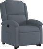 vidaXL Relaxsessel mit Aufstehhilfe Elektrisch Dunkelgrau Samt 3204323 Bild 4