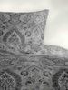 Bierbaum Biber Bettwäsche 155x220 Ornamente Barock grau silber 3846-10 Bild 2