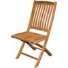 Teak Klappstuhl Ancona (2 Stück) - ohne Auflage - Lehne: 90cm Bild 4