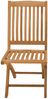 Teak Klappstuhl Ancona (2 Stück) - ohne Auflage - Lehne: 90cm Bild 3