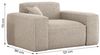 Sessel Designersessel CELES PREMIUM in Stoff Sven Cappuccino Bild 3