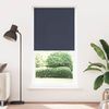 vidaXL Verdunkelungsrollo Marineblau 90x230cm Stoffbreite 85,7 cm 4011594 Bild 2