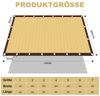 Rosnek Sonnensegel Garten Schattennetz Markise UV-Schutz Sichtschutz Windschutz mit Ösen, Praktisch für Camping, Garten & Pergola – für Schatten & Privatsphäre Bild 2