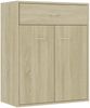 vidaXL Sideboard Sonoma-Eiche 60 x 30 x 75 cm Spanplatte [800714] Bild 2