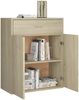 vidaXL Sideboard Sonoma-Eiche 60 x 30 x 75 cm Spanplatte [800714] Bild 5