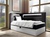 Boxspringbett 'Gladino Junior 3' schwarz 80x200 cm Links Bild 2