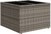 vidaXL 8-teiliges Gartensofa-Set mit Kissen, grau, Polyrattan 3221690 Bild 4