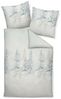 Janine Bettwäsche Janine Feinbiber Bettwäsche Davos 65053-2 Hirsch Tannen Schnee 135x200, Feinbiber, 2 teilig, Kuschelig weiche und warme Winter-Bettwäsche aus 100% Baumwolle Bild 5